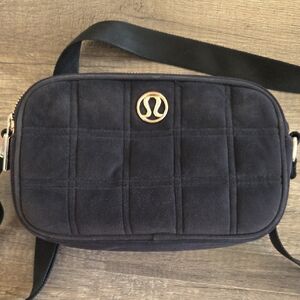 lululemon athletica Quilted Black Crossbody Bag